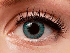 Turquoise Contact Lens